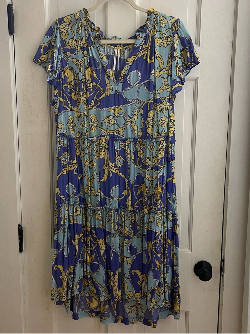Anthropologie Penrose Tiered Tunic Dress - Picture 3 of 5